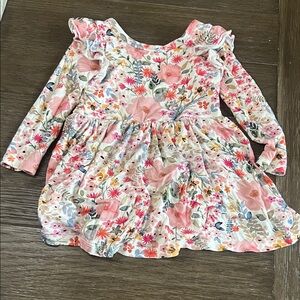 Little Sleepies Multicolor Floral Kids Dress